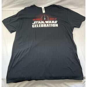 NWT Star Wars Celebration Orlando 2017 Convention exclusive 2XL XXL T-Shirt